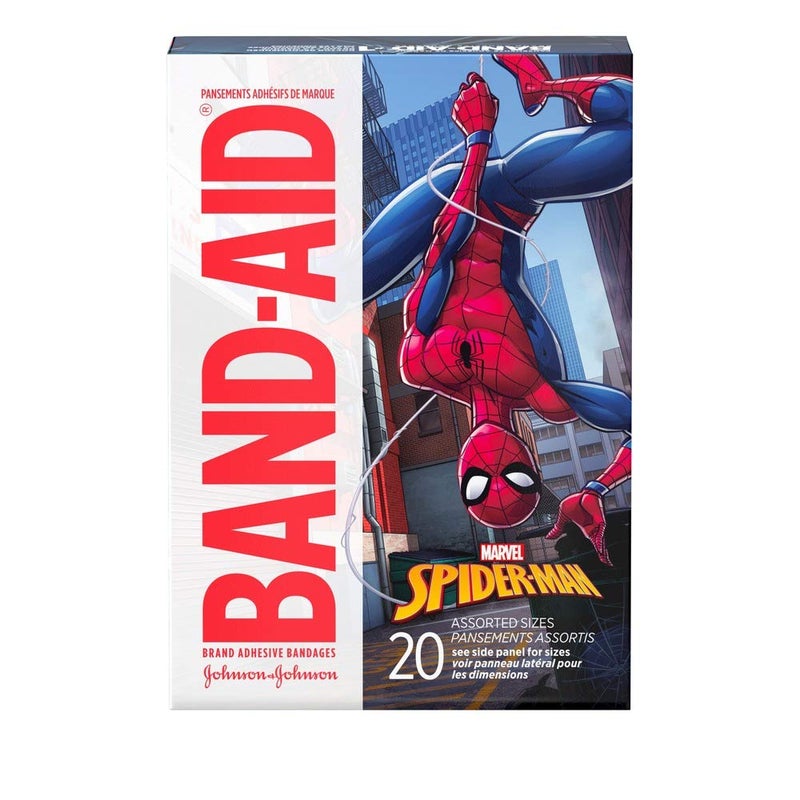 Band-Aid لصقات بانديد سبايدرمان 20 قطعة - Image 1